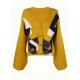 2025 New Arrival Casual V-Neck High-Waisted Knit Sweater - Trendy Knitwear